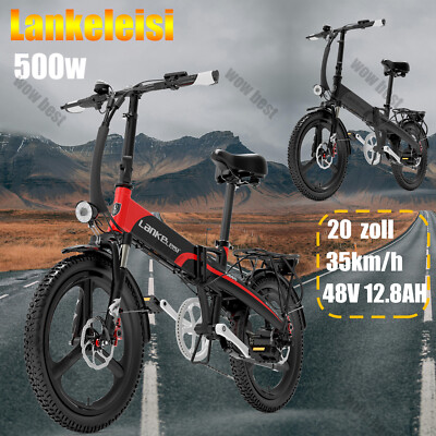 Lankeleisi G660 E-bike Elektrofahrrad 500W Pedelec E-Citybike