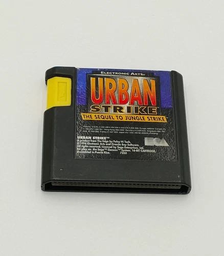 Urban Strike Sega Genesis Game 1994 Tested