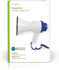 NEDIS Megaphon Megaphon | Maximale Reichweite: 250 m Bis zu 115 dB #6705