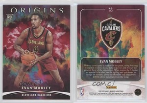 2021-22 Panini Origins Red Evan Mobley #53 Rookie RC