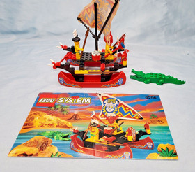 Lego Pirates: 6256 Islander Catamaran - 100% Complete with original instructions