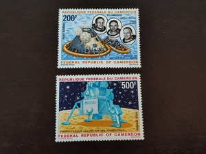 C0904 - Camerún - 1969 - Mi 600 / 601 | Yv PA146 / PA147 - Espacio - MNH **