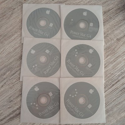 Power Mac G4 Software Restore for Mac OS 9 and Mac OS X, Version 9.2.2 (6 discs)