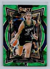 2025 Panini Select WNBA #84 Bridget Carleton Green Ice Prizms