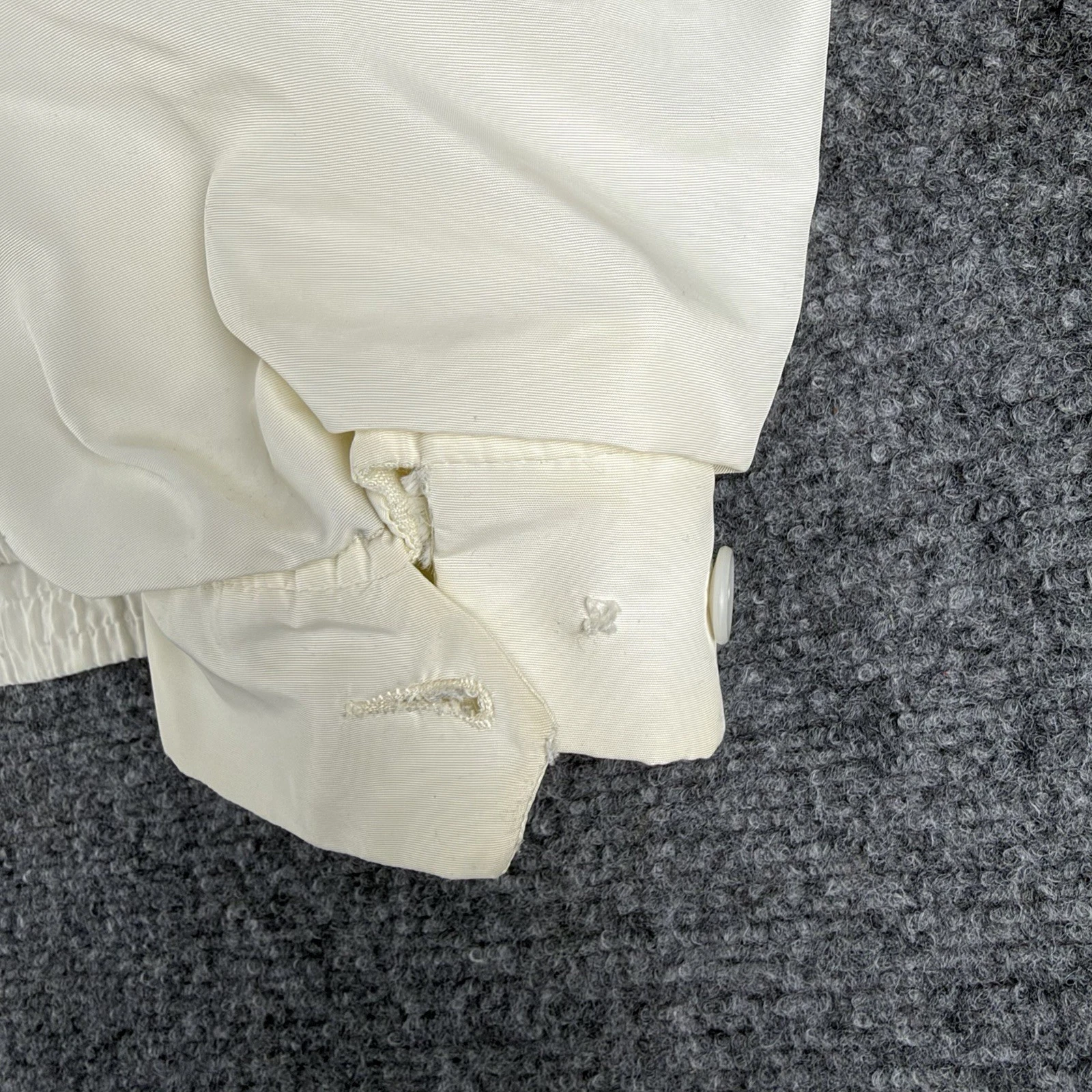 McGregor Anti Freeze Jacket Mens Large White True Vintage 60s Zip Up USA Classic image 5