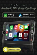 8" Navi WiFi BT 2-Din 32GB FM Radio Touch Screen Camera Android MP5 GPS CarPlay