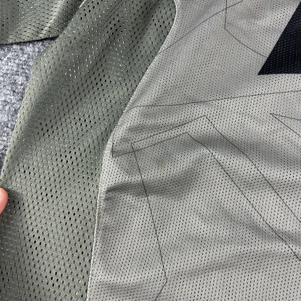 Klim Mojave Jersey Shirt Mens Medium Gray Black Yellow Offroad Motocross MX - Image 4 of 4