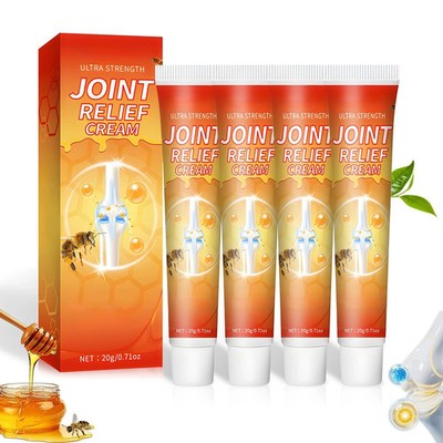 4Pcs Ultra Strength Joint Relief Cream for Knees and Meniscus Ointment, New P