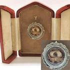 RELIC RELIQUARY S. JOANNIS BOSCO-EX.OSS.-WAX SEALED-PAPPEROLE-in ORATORY BOX