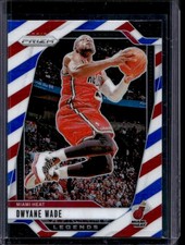 2024-25 Panini Prizm Dwyane Wade Red, White and Blue #276 Heat