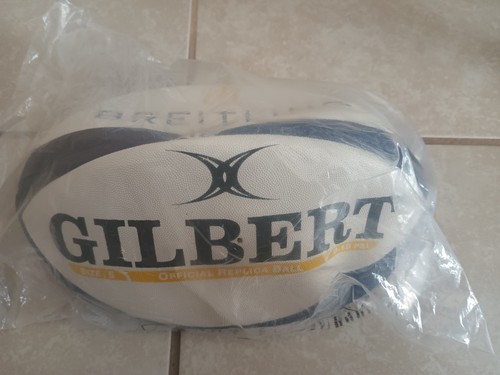 Gilbert X Breitling Exclusive Size 5 Rugby Official Replica Ball Sealed RARE - Picture 3 of 4
