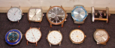 10 x alte Vintage Damen & Herren Uhren aus Sammlung/Nachlass (Schubladenfund )
