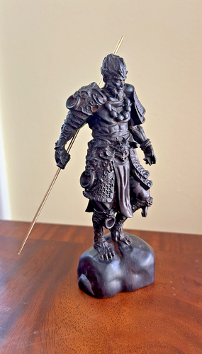 BlackMyth Wukong Holzfigur Monkey King Collection hochdetaillierte Statue - Neu! - Bild 1 von 11