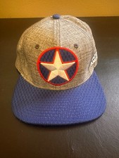 Captain America: The Winter Soldier Snap-back Baseball Cap Hat Marvel 2014
