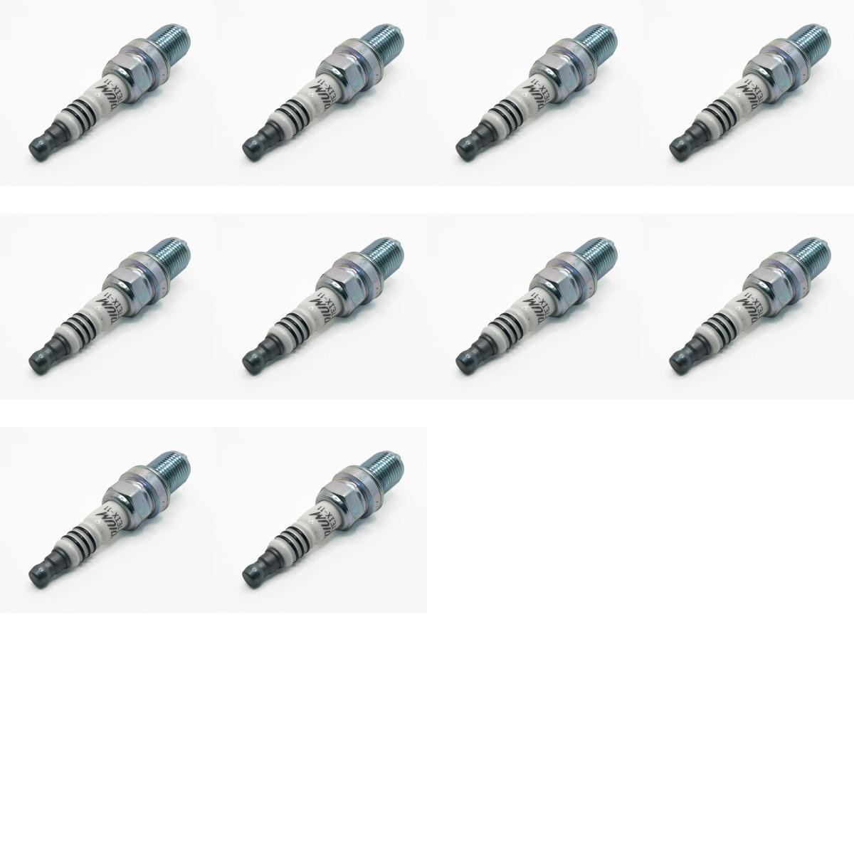 NGK BCPR7EIX-11 Spark Plug Pack of 10 for Saab 9-3 900 9000 2.0L 2.3L 1989-1999