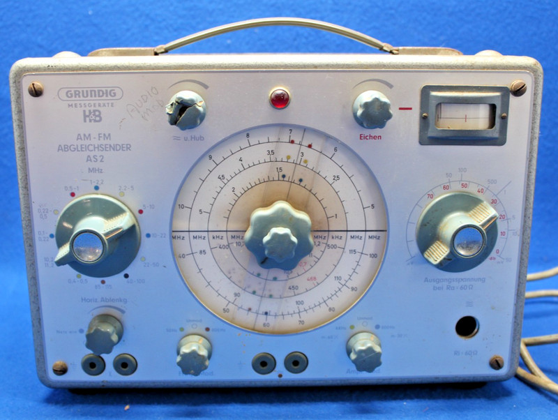 VTG Grundig Messgerate H&B AM-FM AS 2 Abgleichsender~Signal Generator