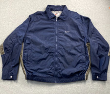 Nike Men's Size XL Vintage Full Zip Nylon Winbreaker Jacket
