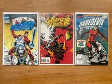 Daredevil comic lot (3) 308, 326 , annual 6 Marvel high grade Copper age vol. 1