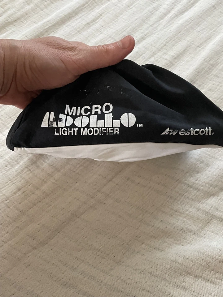 Westcott Micro Apollo Light Modifier Diffuser Softbox 5 by 8 inch Photography - Image 4 of 4