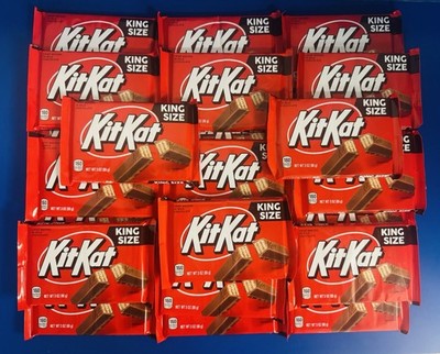 (24) Kit Kat Crisp Wafers In Milk Chocolate Candy Bars Bulk Lot BB: 11/2026