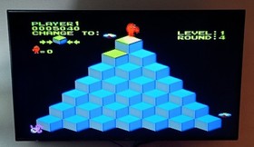 Q*Bert "NES, 1989" (Cartridge Only)
