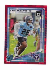 2025 PANINI DONRUSS OPTIC RED RATED ROOKIE - KALEL MULLINGS # 378