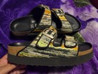 PAPILLIO x Birkenstock ARIZONA 41 10.5 Pap French Platform Sandal Yellow Multi — photo 1