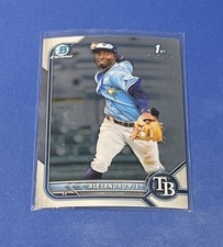 2022 Bowman Chrome Prospects #BCP-99 Alejandro Pie Tampa Bay Rays 1st Bowman