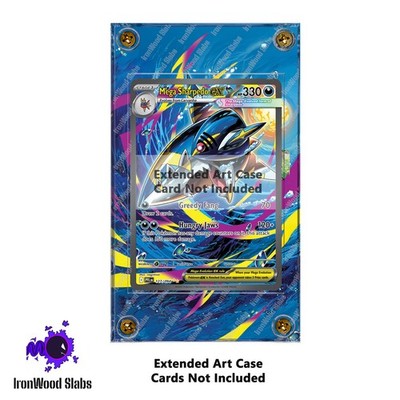 Mega Sharpedo ex - 127/094 Pokemon Phantasmal Flames SIR Extended Art Case