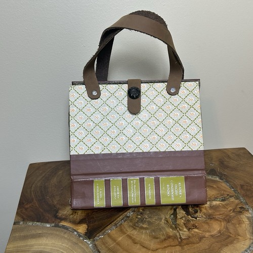handmade purses handbags From Old Books