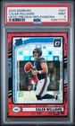 2024 Donruss Caleb Williams Optic Preview Red Pandora #327 PSA 9 RC Bears