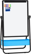Magnetic Whiteboard with Stand - Double Sided 40"x28" Portable U Stand