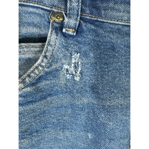 Wrangler Denim Straight Leg Jeans 35x28 - Picture 5 of 6