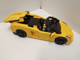 Lego Racers 8169 Lamborghini Gallardo LP560-4 W/ spare parts 4 alternate coupe