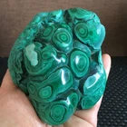 433g Natural polished malachite   quartz crystal   specimen md3823