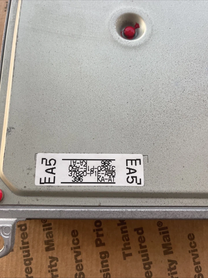 Honda Odyssey 1995 ECU 37820-P1E-A50 ECM PCM módulo de control del motor computadora Foto 2 de 4
