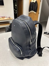 Montblanc Meisterstück Soft Grain leather backpack in blue