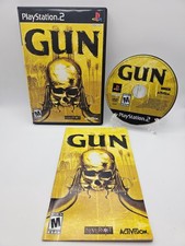 Gun Playstation 2 PS2 Complete CIB - Tested & Works Refurbished