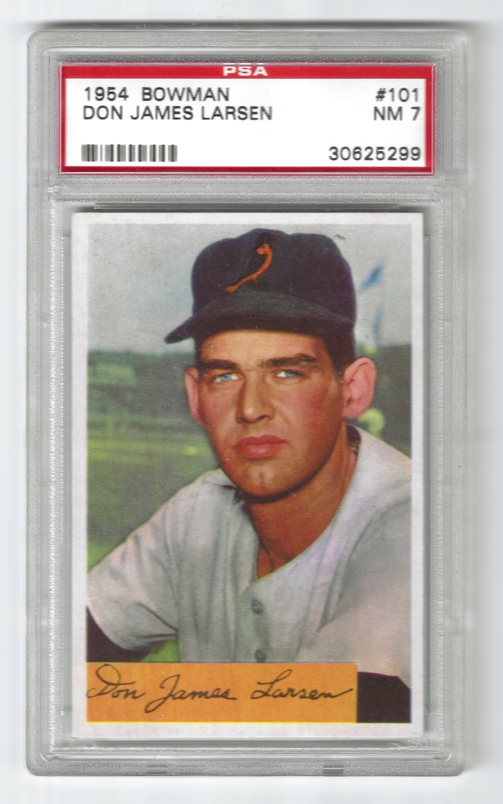 1954 Bowman Don James Larsen #101 RC Rookie PSA 7 NM