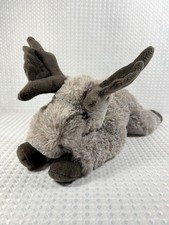 FAO Schwarz MOOSE 14" Plush Stuffed Animal Very Clean