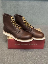 Red Wing Mens Boots Iron Ranger 8088 Casual Lace-Up Ankle Leather Size 9.5D