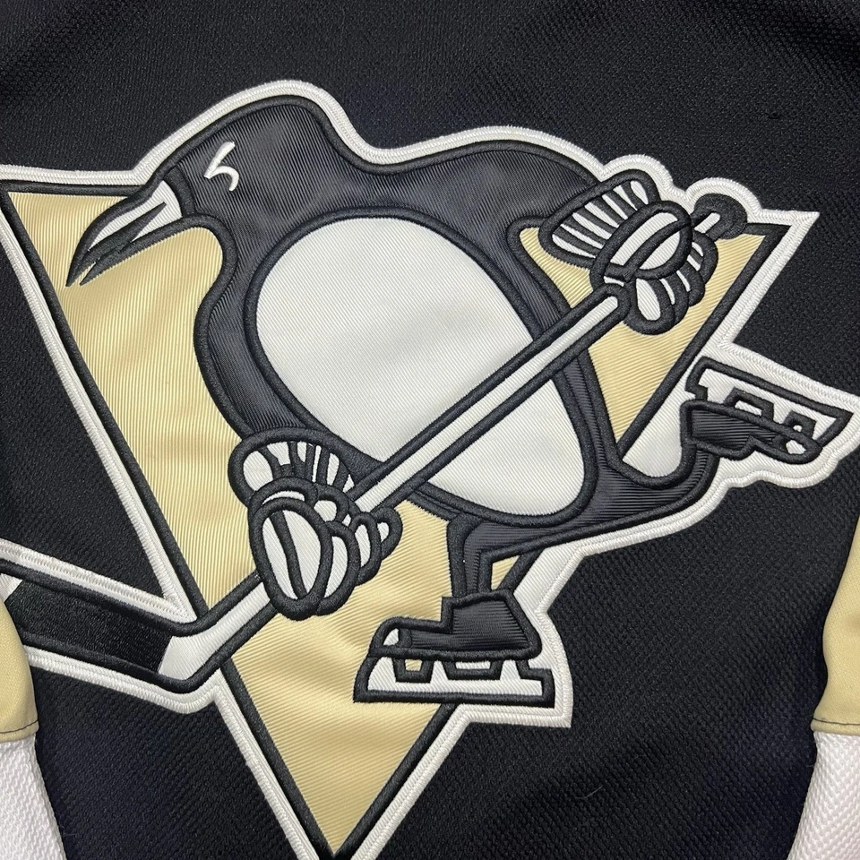 Camiseta Reebok CCM Pittsburgh Penguins Phil Kessel #81 NHL Hockey 48 Mediana Grande Foto 3 de 4
