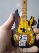Ente DUNN -1959 Fender Präzisions-Ente Bass 1:4 Maßstab replik gitarre ~Axe