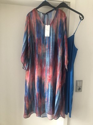 Samoon By Gerry Weber Kleid Kaftan Tunika 2 Teilig Bunt Gr 46 NEU