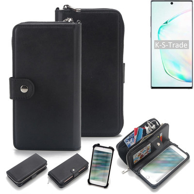 Hülle für Samsung Galaxy Note 10+ 5G Portemonnee Case Handyhülle Tasche Schut