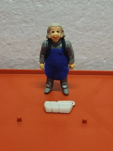 Star Wars 1980 Ugnaught! Blue Apron And Tool Case! Kenner