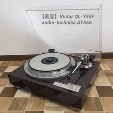 Victor QL-Y55F Direct Drive Record Player DJ Turntable audio used