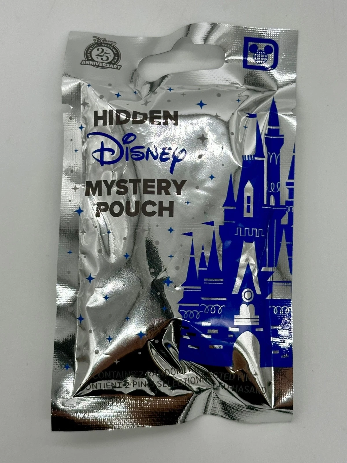 Disney WDW Hidden Mickey Mystery Collectible Pin Pack Pouch 2025 SEALED WAVE A
