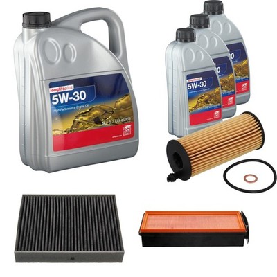 FEBI Inspektionspaket 8L Longlife Plus 5W-30 für BMW 3er Touring F31 330d