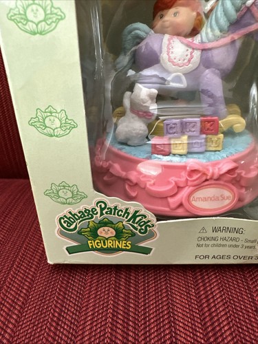 Vintage 1995 Cabbage Patch Kids Mattel "Amanda Sue" Spielzeug Figur Puppe Neu im Karton - Bild 4 von 8
